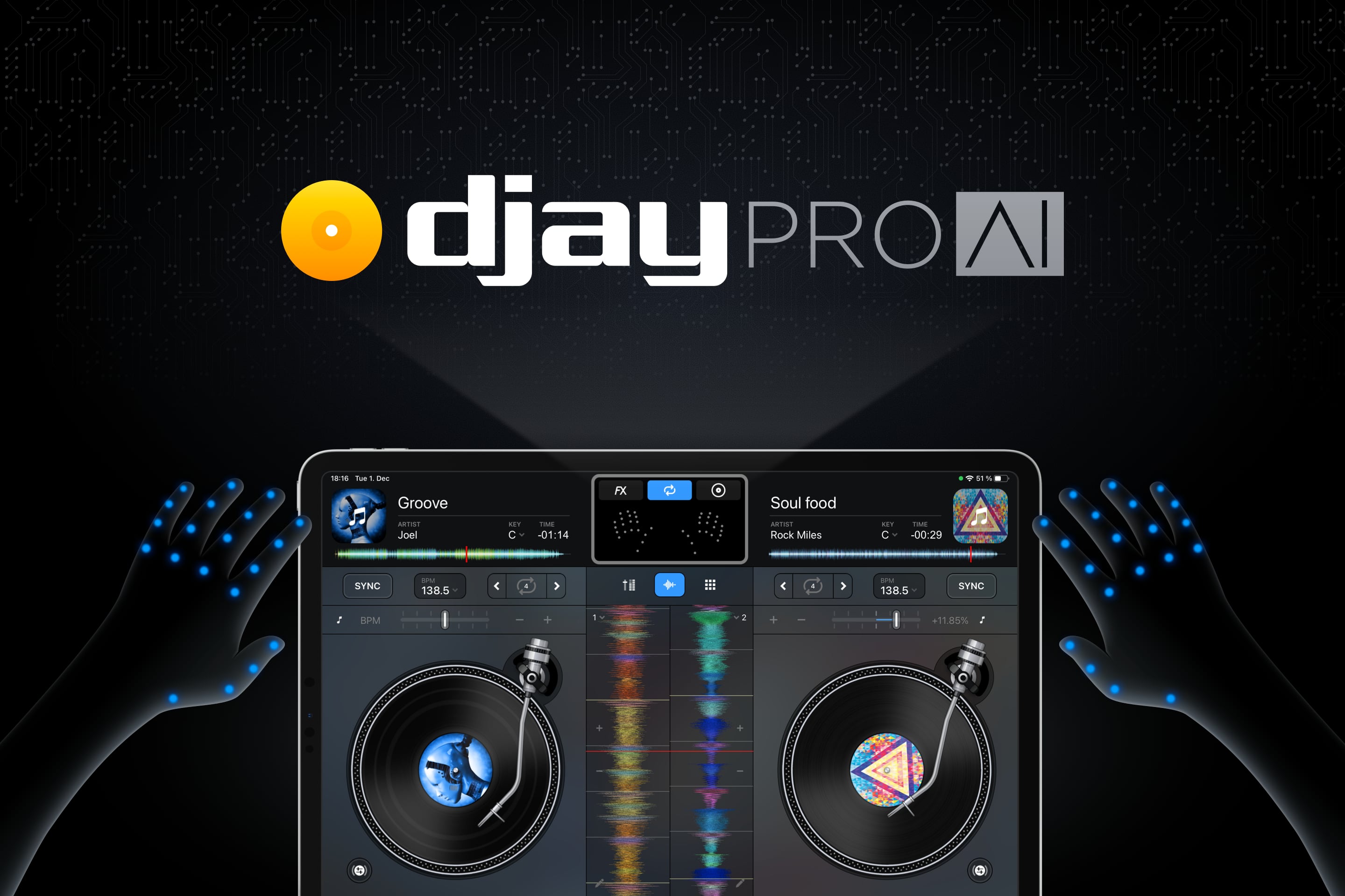for mac download djay Pro AI
