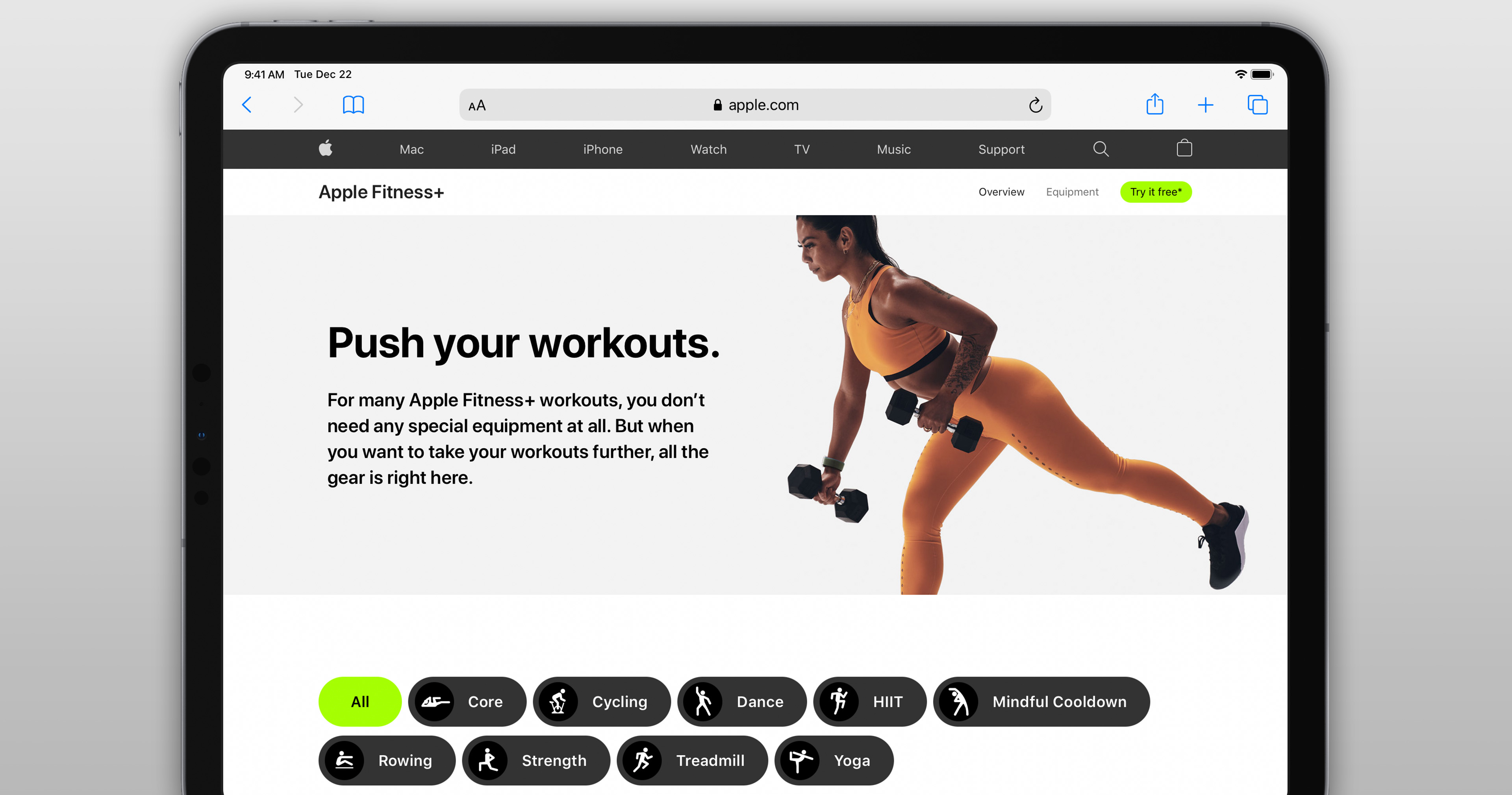 apple exercise program