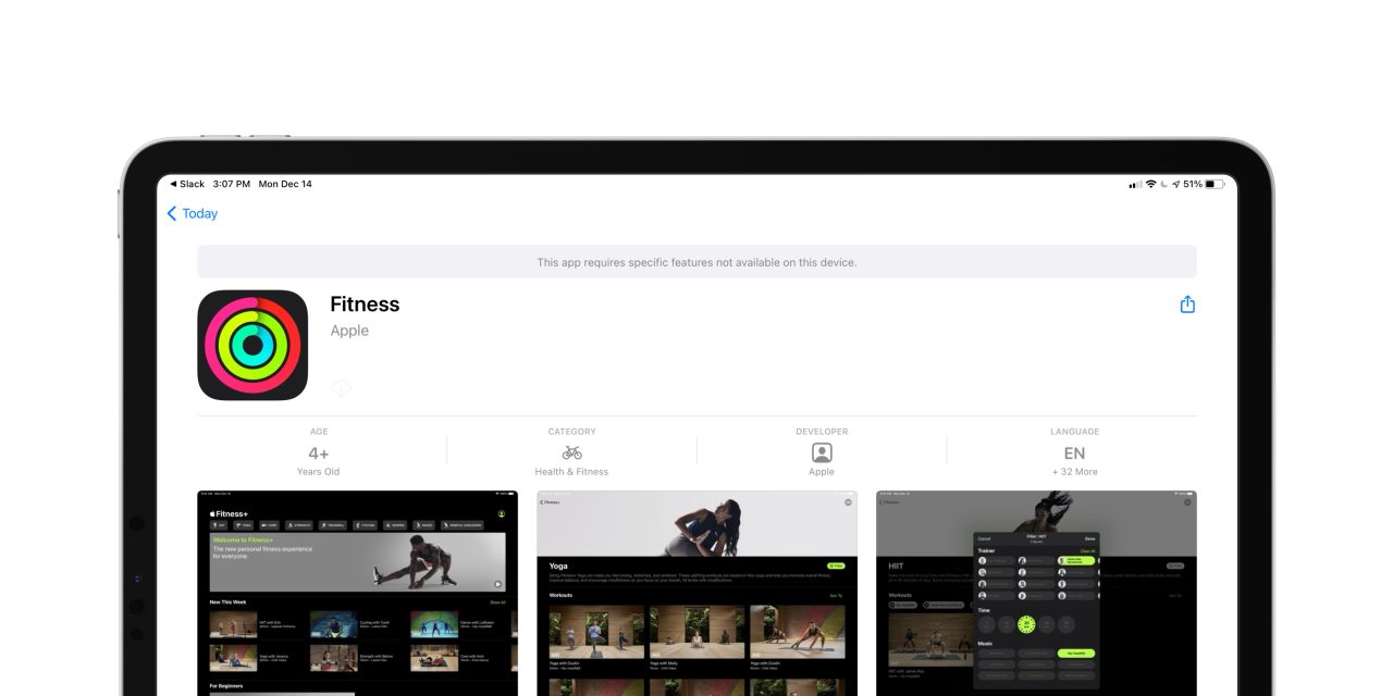 Apple Fitness app unavailable for some iPad users 9to5Mac