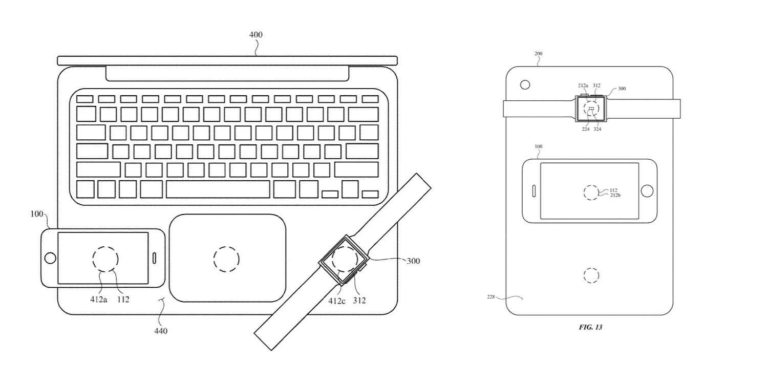 MacBook wirelessly charging itself and iPhone in Apple patents - 9to5Mac