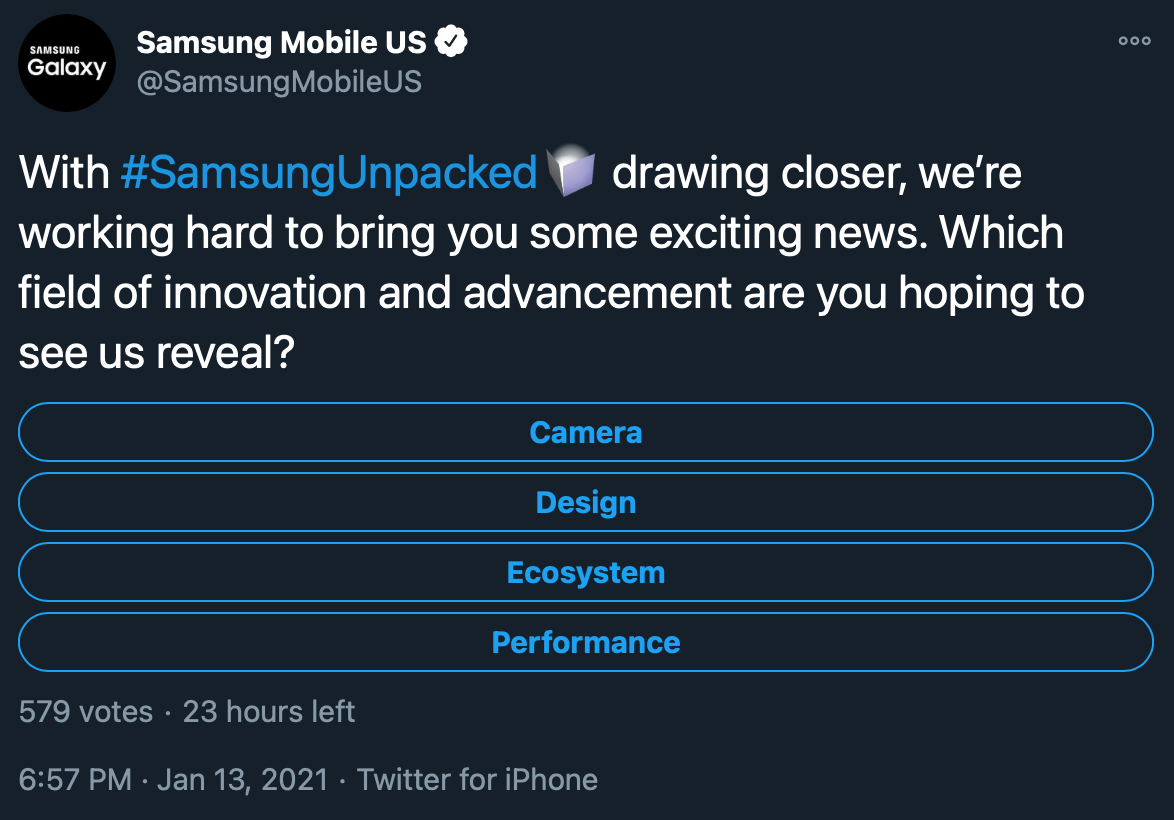 Leaked webpage confirms Galaxy S21 without charger in the box, Samsung