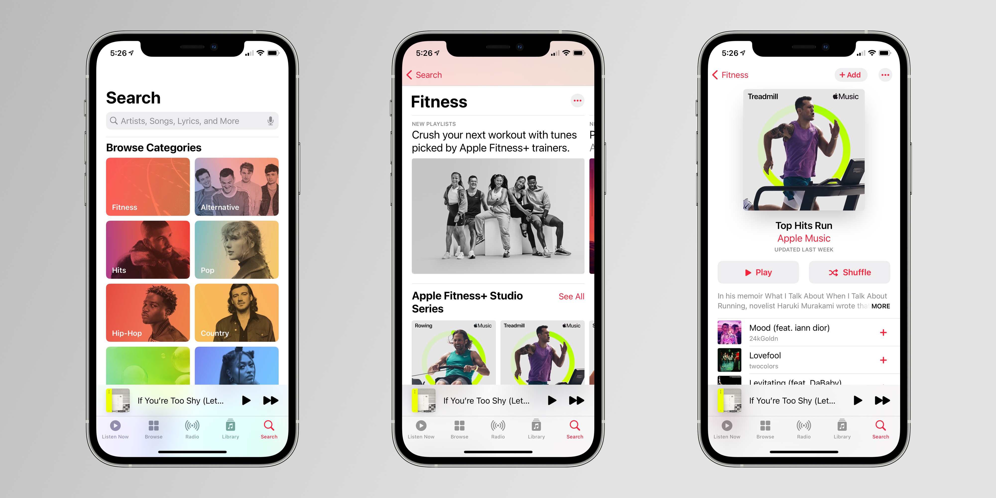 Apple promotes Fitness and Apple Music integration with Studio