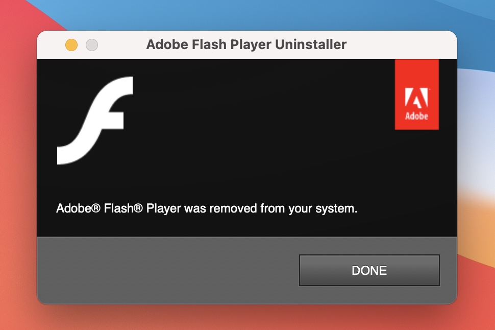 waarom niet Stun Oceaan How to fully remove Adobe Flash from your Mac - 9to5Mac