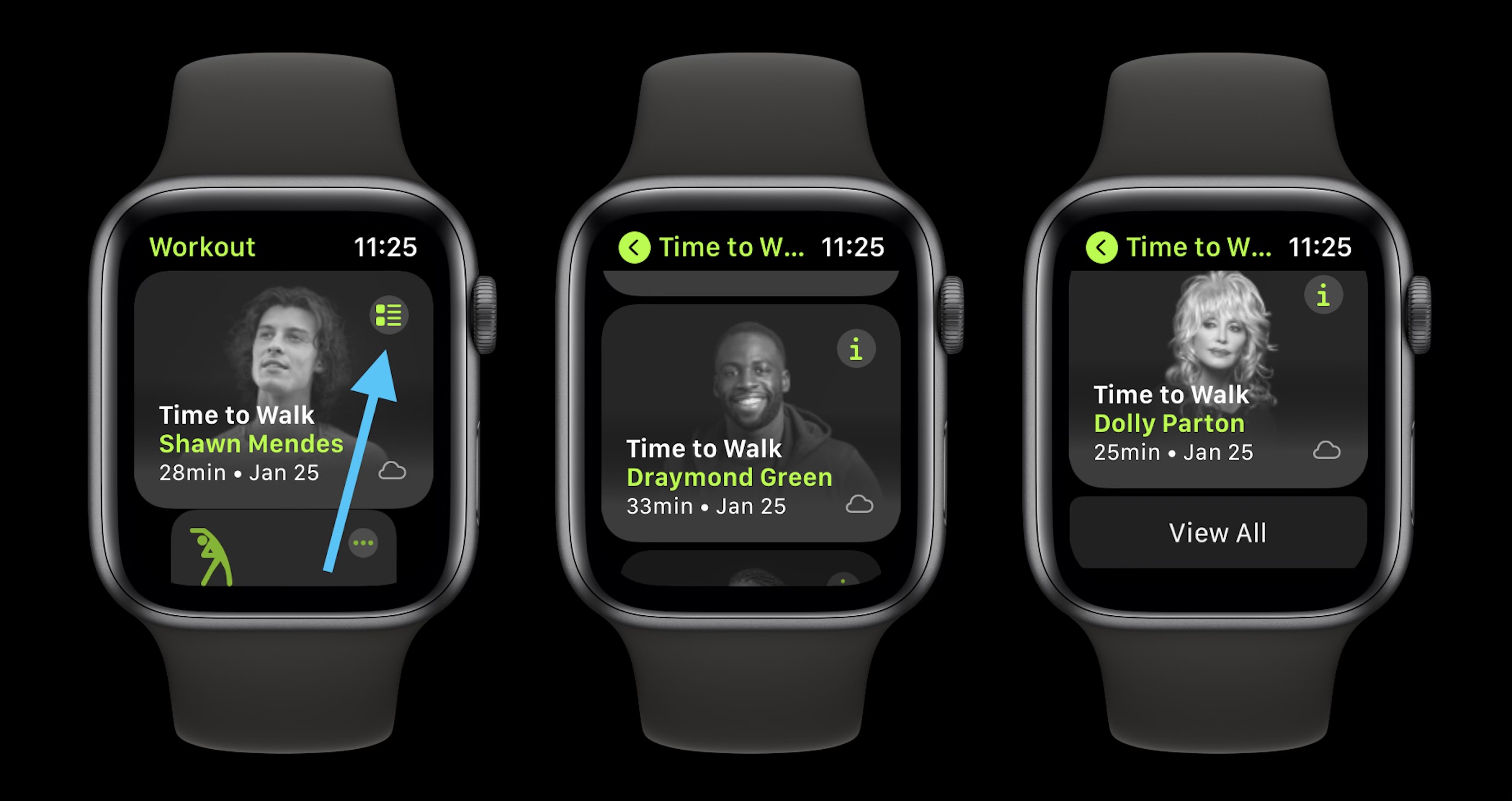 How to use Apple Watch Time to Walk, add/remove episodes 9to5Mac