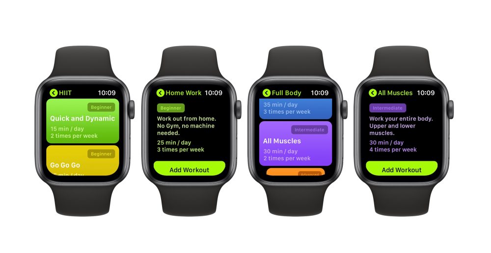 Here some of Apple Watch fitness apps -