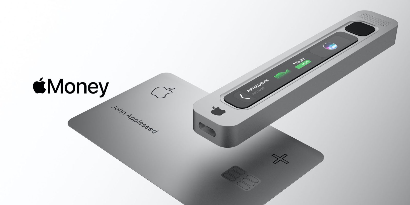 Apple hardware crypto wallet concept