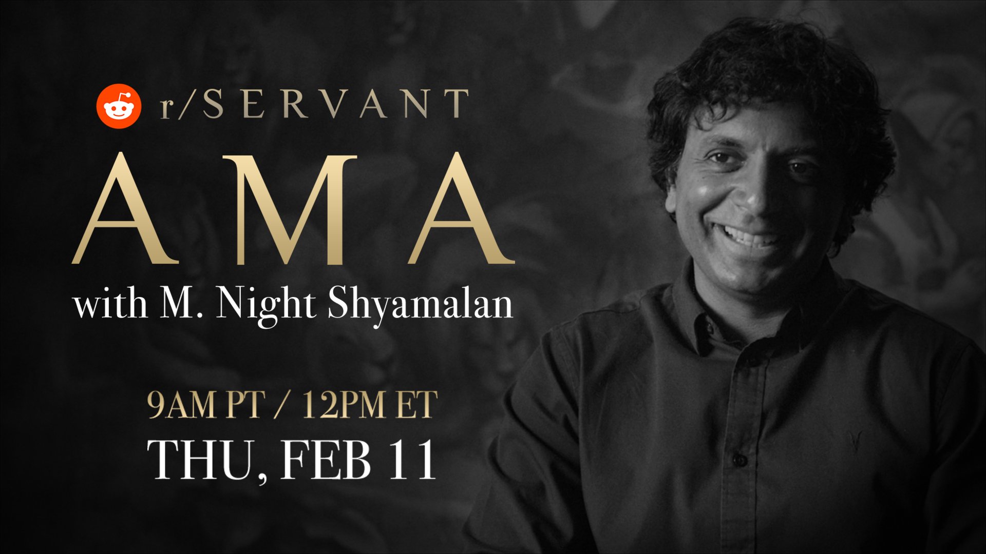 Join Servant Producer M Night Shyamalan For A Reddit Ama On Thursday 9to5mac