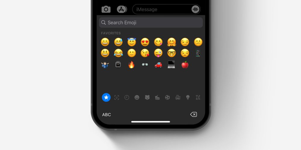 iphone emoji keyboard