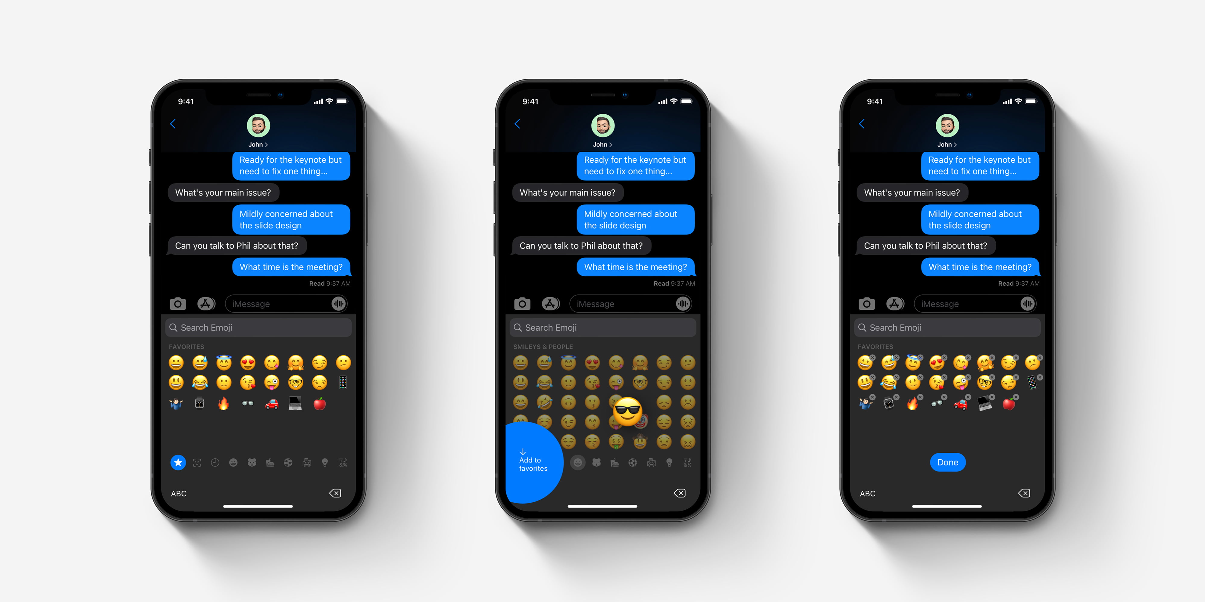 Concept: The natural next step for the iOS emoji keyboard after search