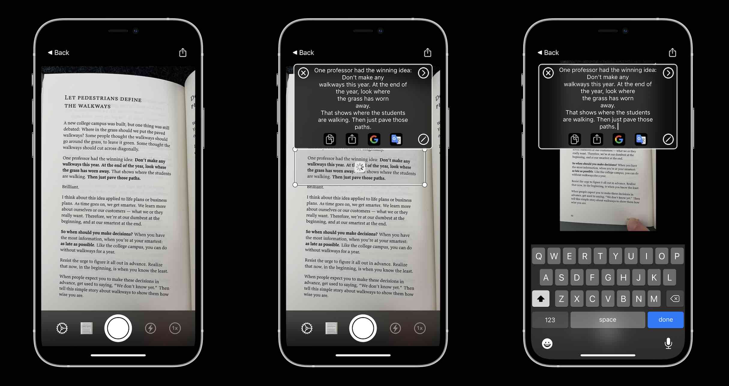 iPhone images text: to convert screenshots, more -