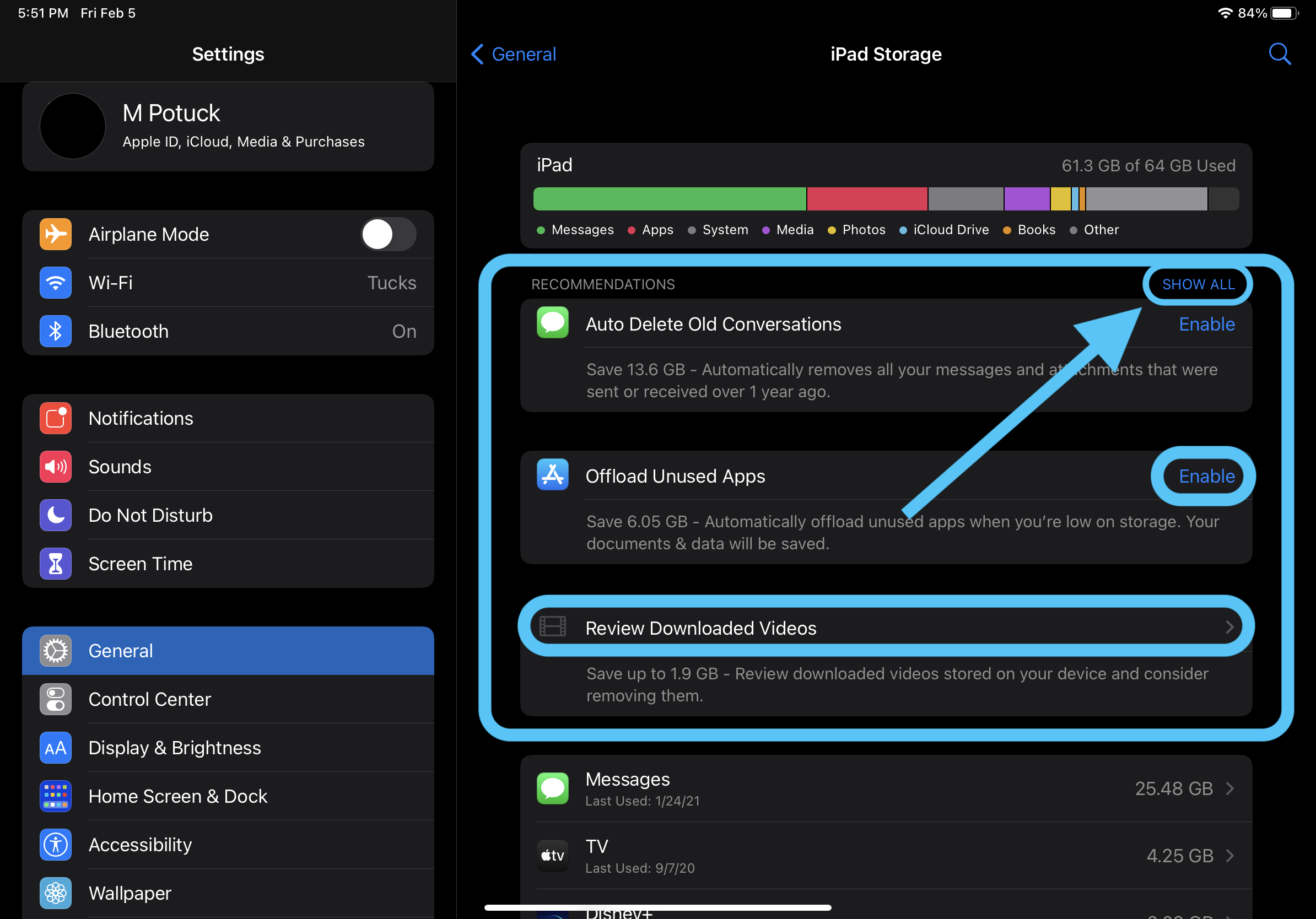 ios 11 system storage growing