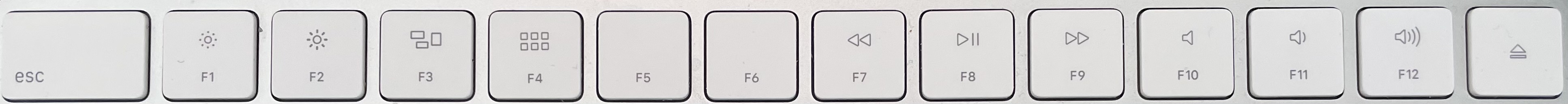  Новая клавиатура Mac Magic Keyboard: что мы хотим видеть - старые функциональные клавиши