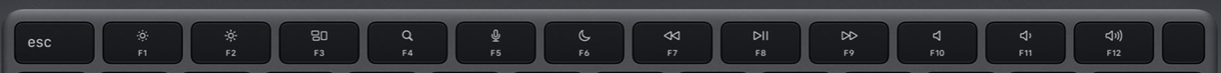 Новая клавиатура Mac Magic Keyboard: что мы хотим видеть - функциональные клавиши
