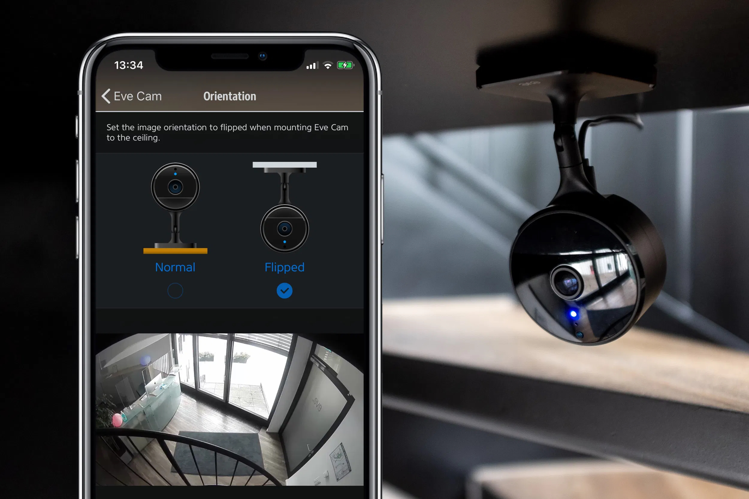 Eve Cam has a reverse orientation with easy for HomeKit setup - 9to5Mac