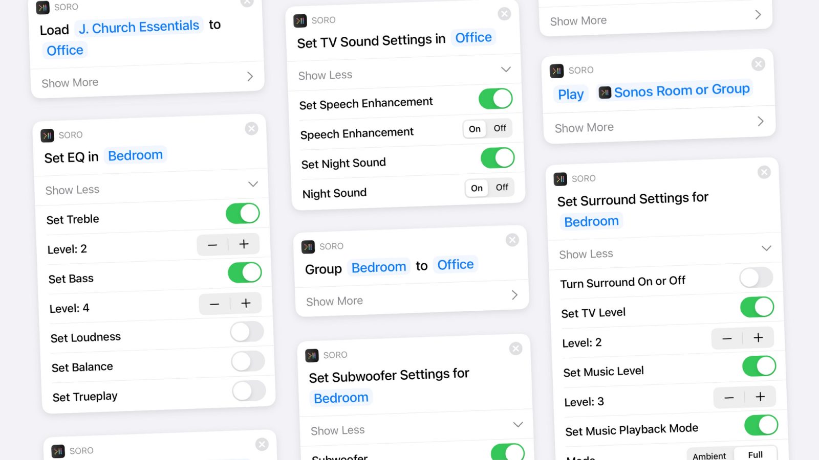 modtage Vejfremstillingsproces Metode Soro' is a new app that adds Shortcuts and Siri support to Sonos smart  speakers - 9to5Mac