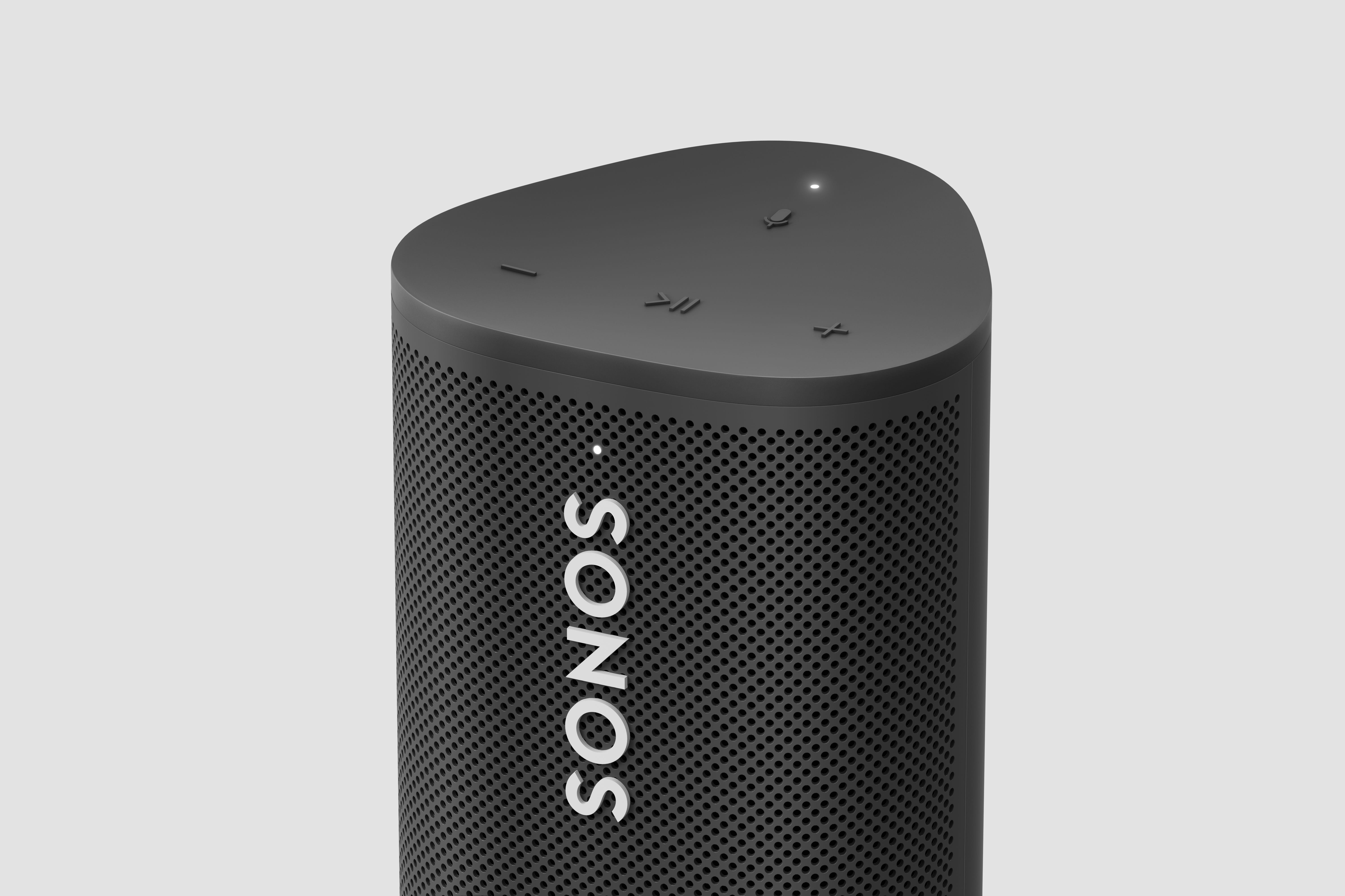 con controllo vocale con batteria per streaming musicale Google Assistant e AirPlay 2 Sonos Roam Altoparlante WiFi e Bluetooth impermeabile senza fili 