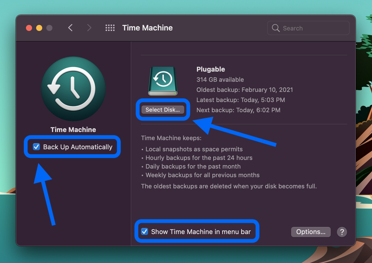 Como fazer backup do Mac com o Time Machine