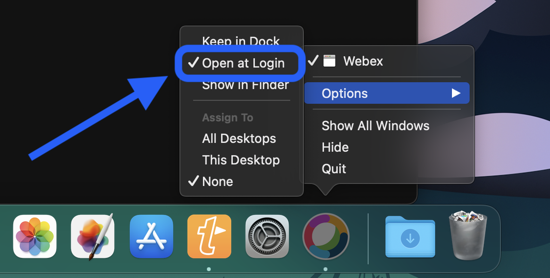 how to disable mac startup programs