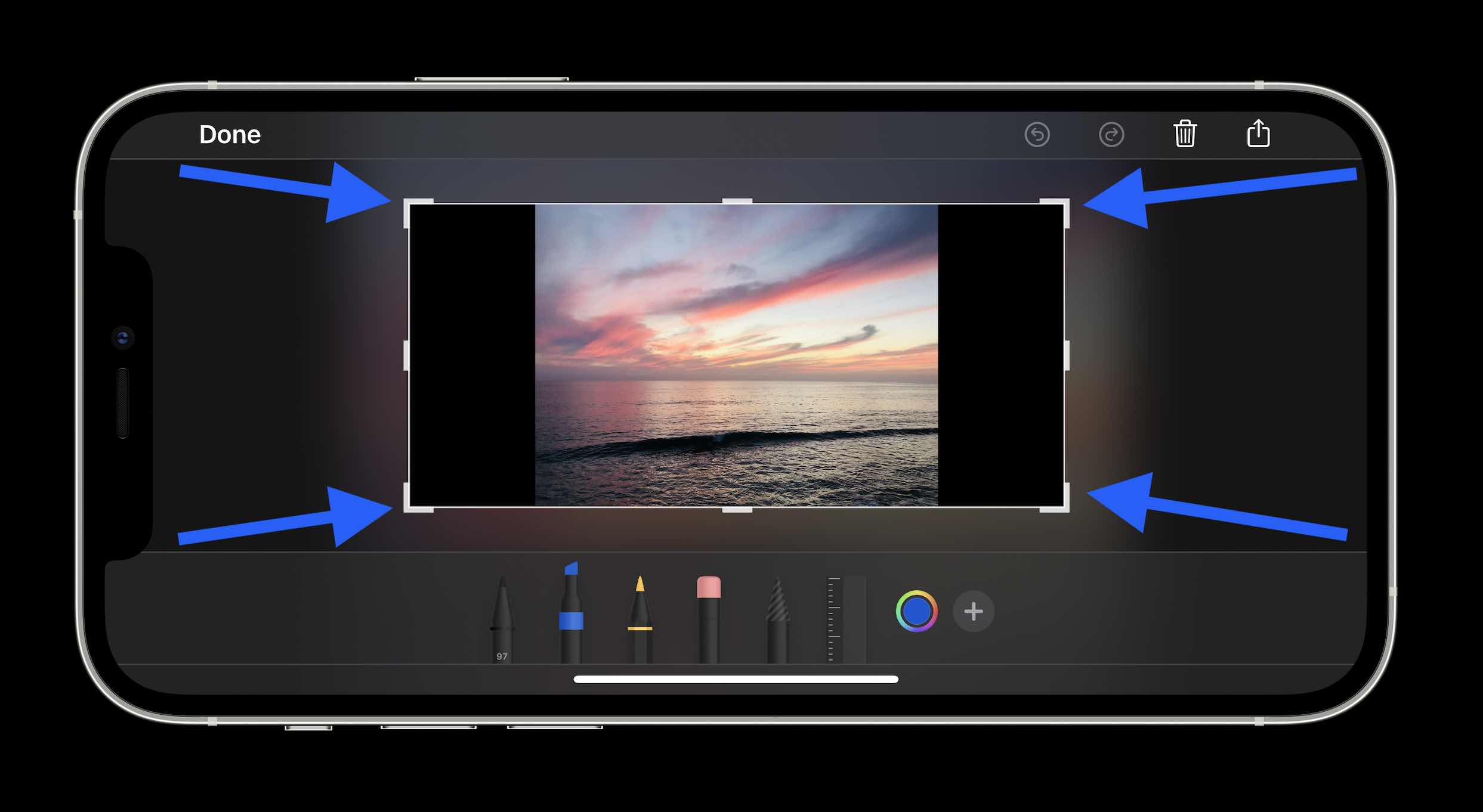iPhone photo black bars how to remove and prevent 9to5Mac