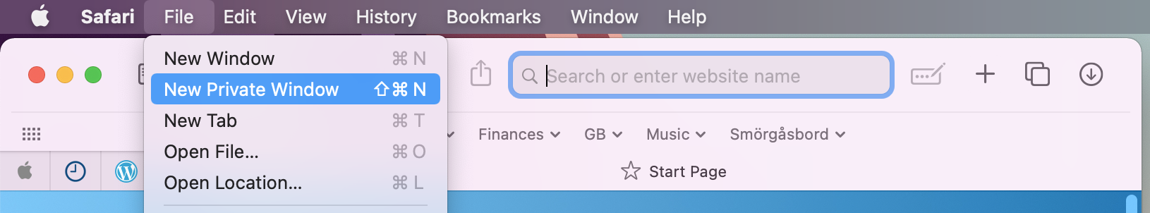 How to use Private Browsing on Mac walkthrough 1