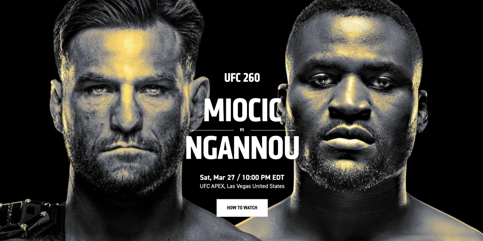 How to watch UFC 260 Miocic vs Ngannou on web, iPhone, Apple TV, more