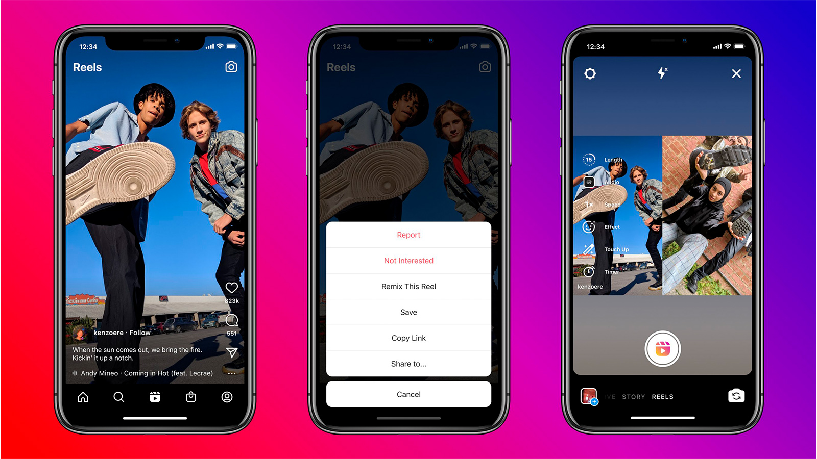 Instagram launches another TikTok feature with 'Remix' for Reels - 9to5Mac