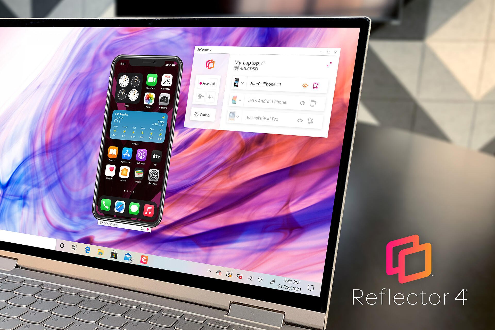 how to use reflector mac app