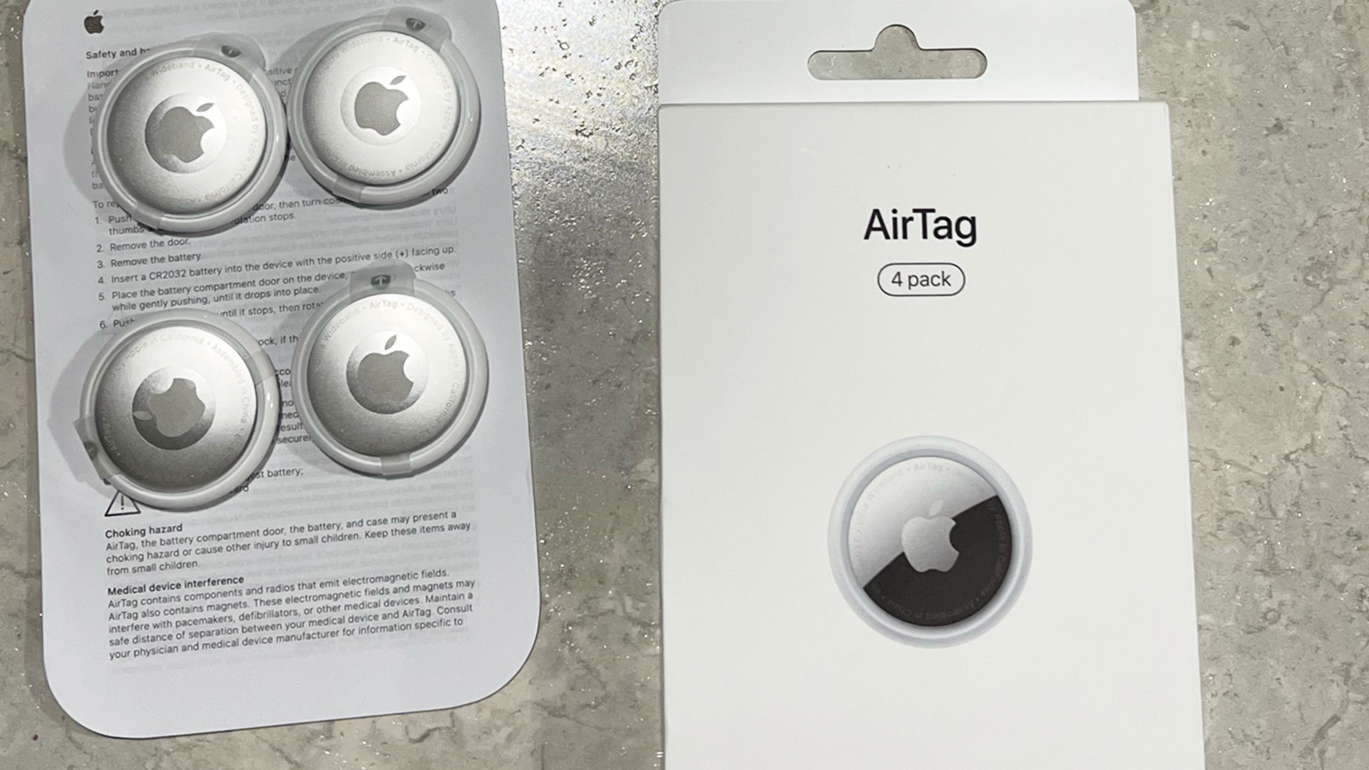 【 Apple 】Airtag 4 pack