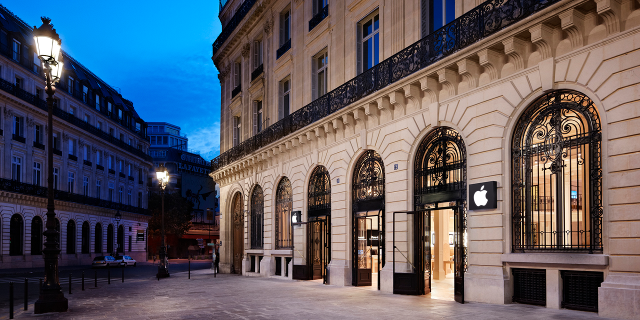 All Apple Stores in France closing