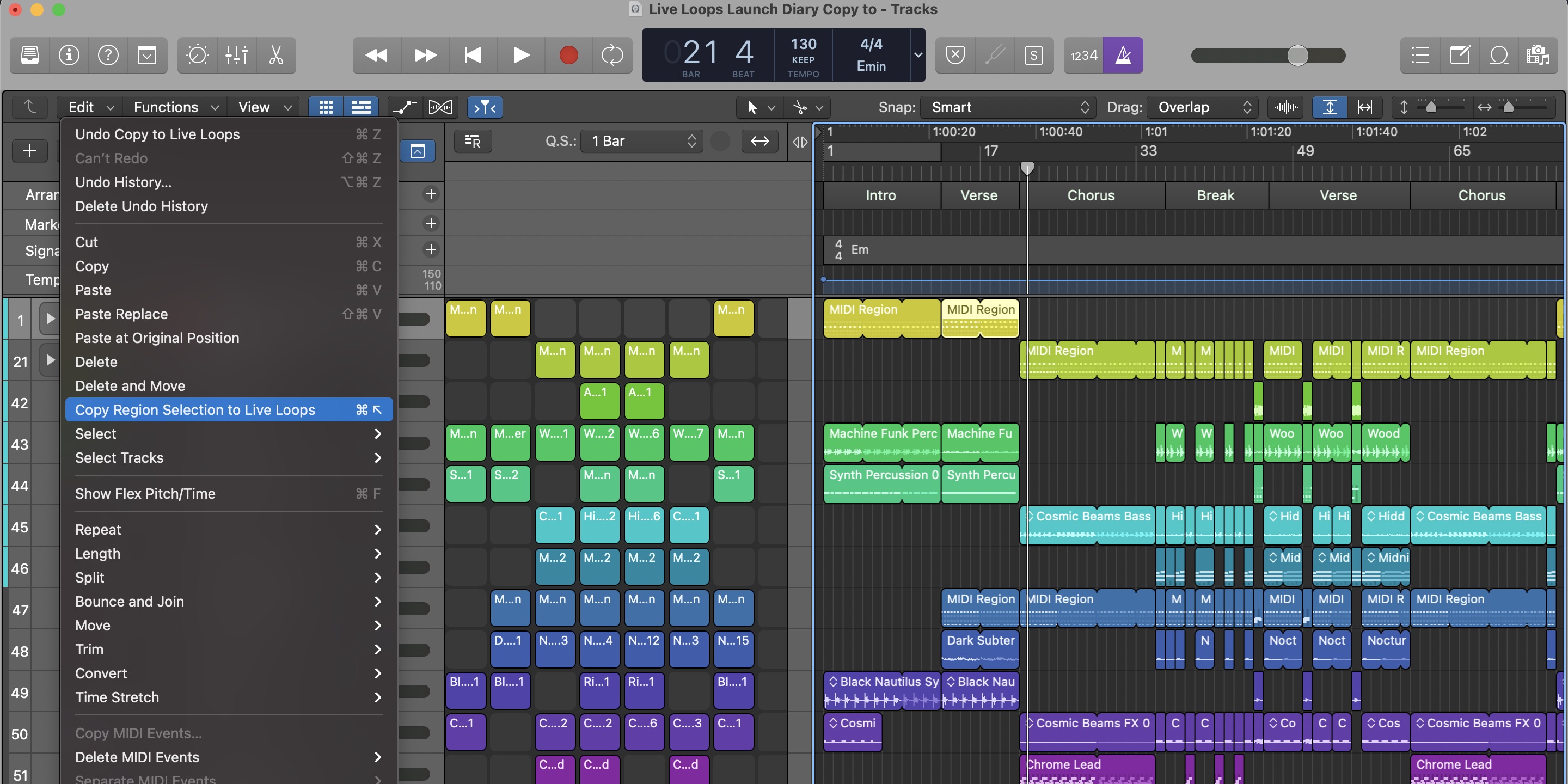 Logic pro 2025 x live loop