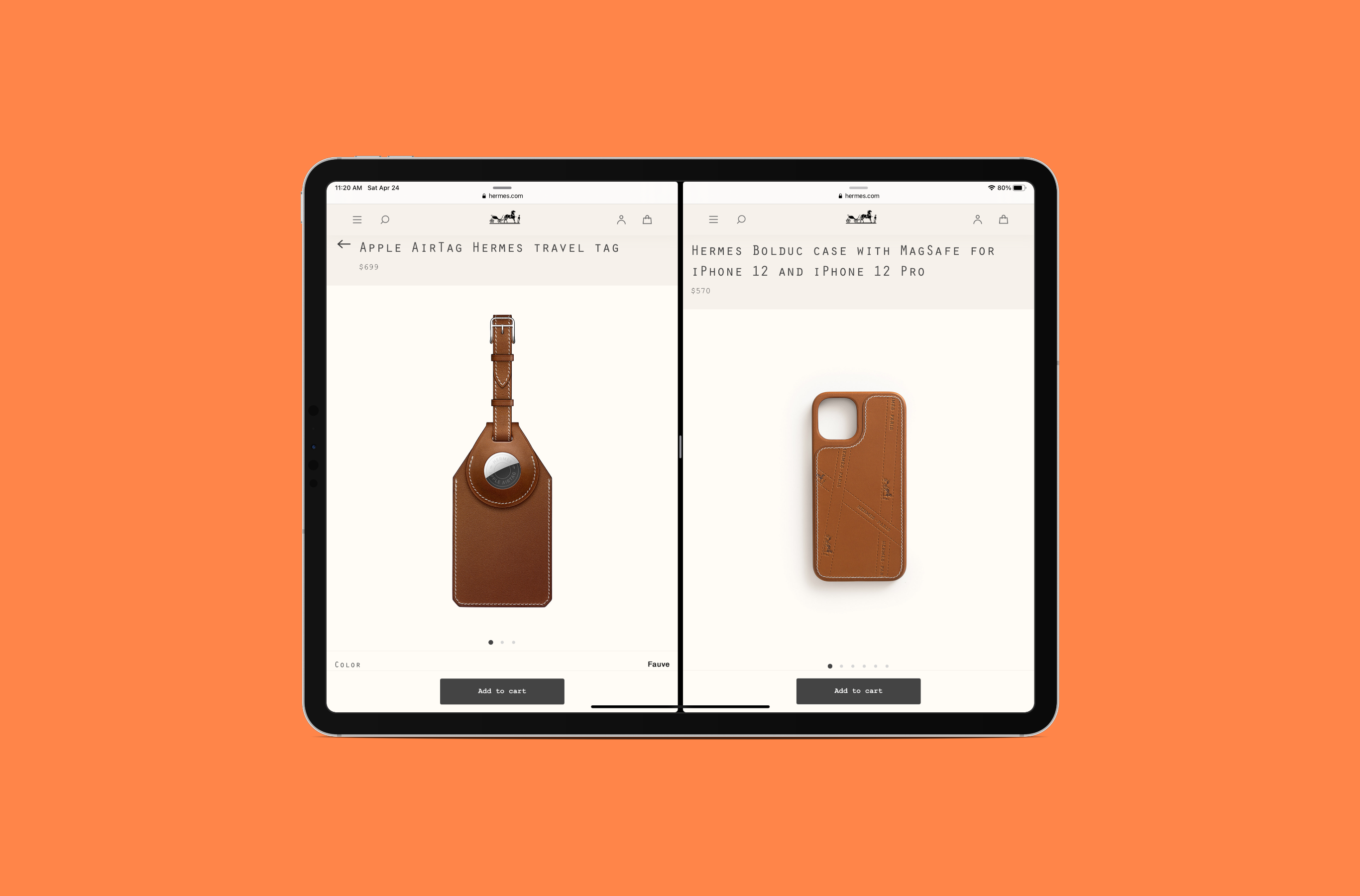 Hermès offering $699 AirTag travel tag and new $570 MagSafe case 
