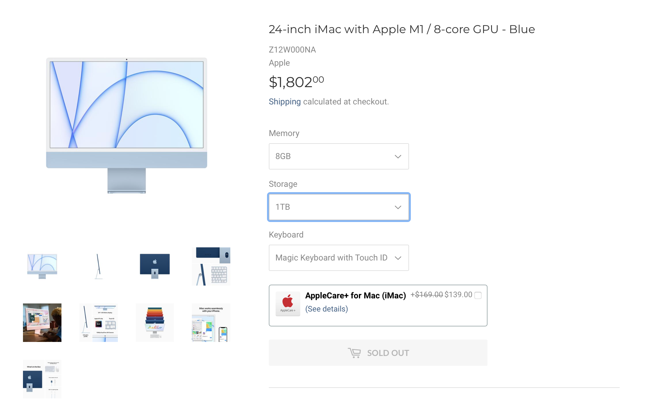 M1 iMac build-to-order pricing revealed for RAM and storage -