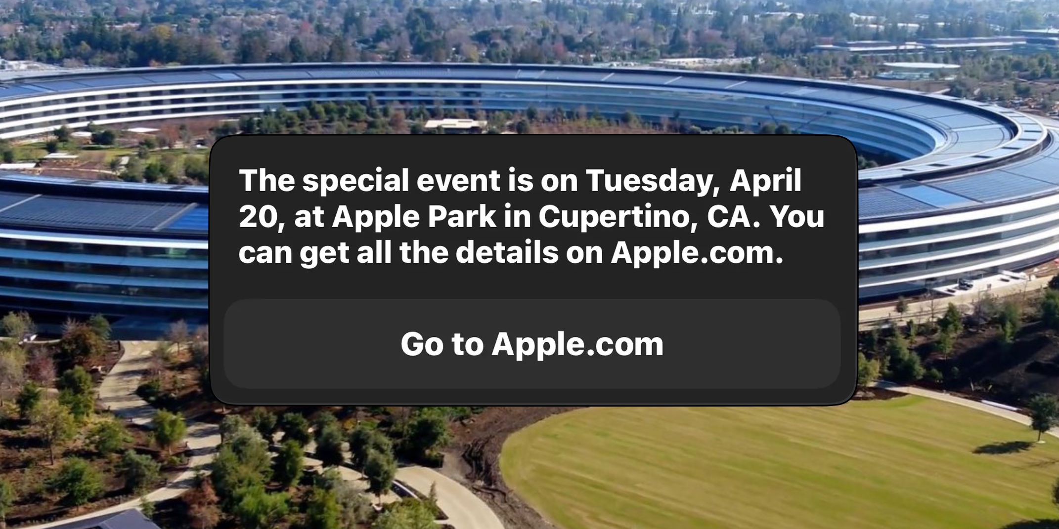 Siri Says The Next Apple Event Is On April 20 New Ipad Pro Expected 9to5mac