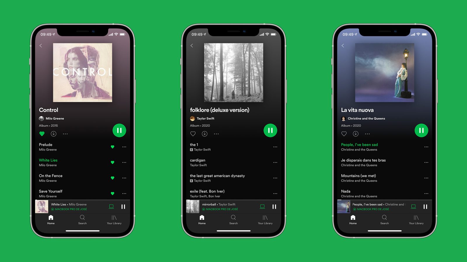 Spotify App design