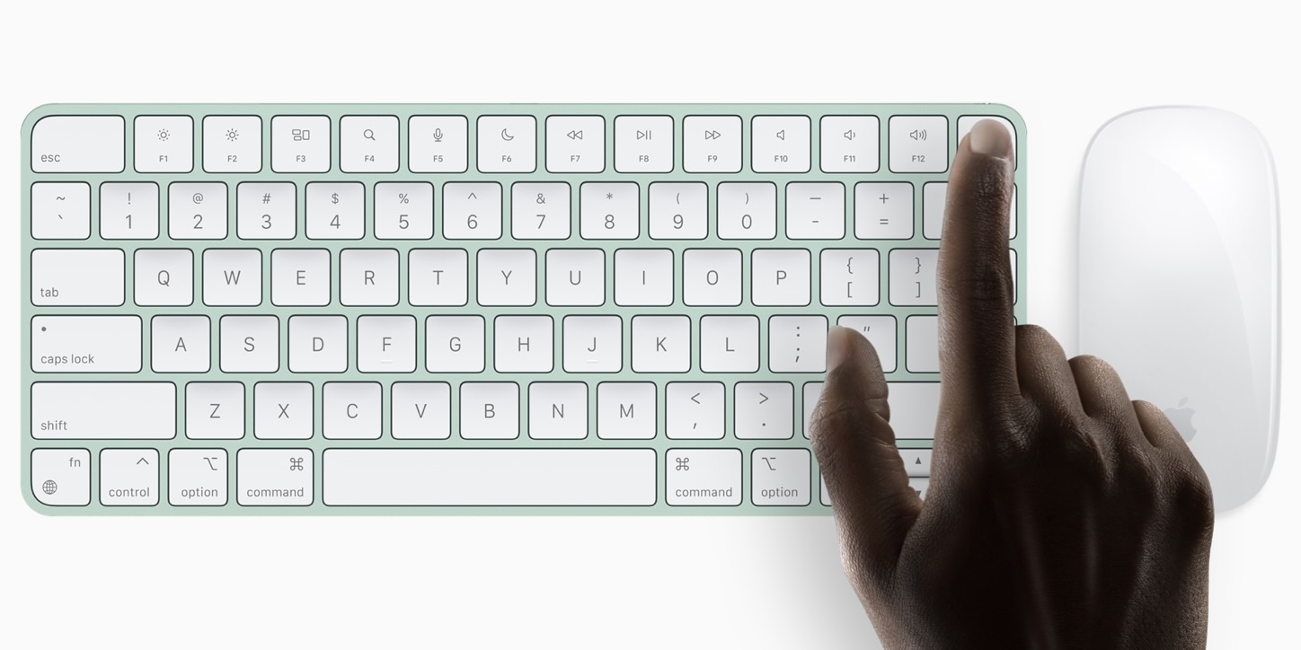 how to minimize apple computer keyboard