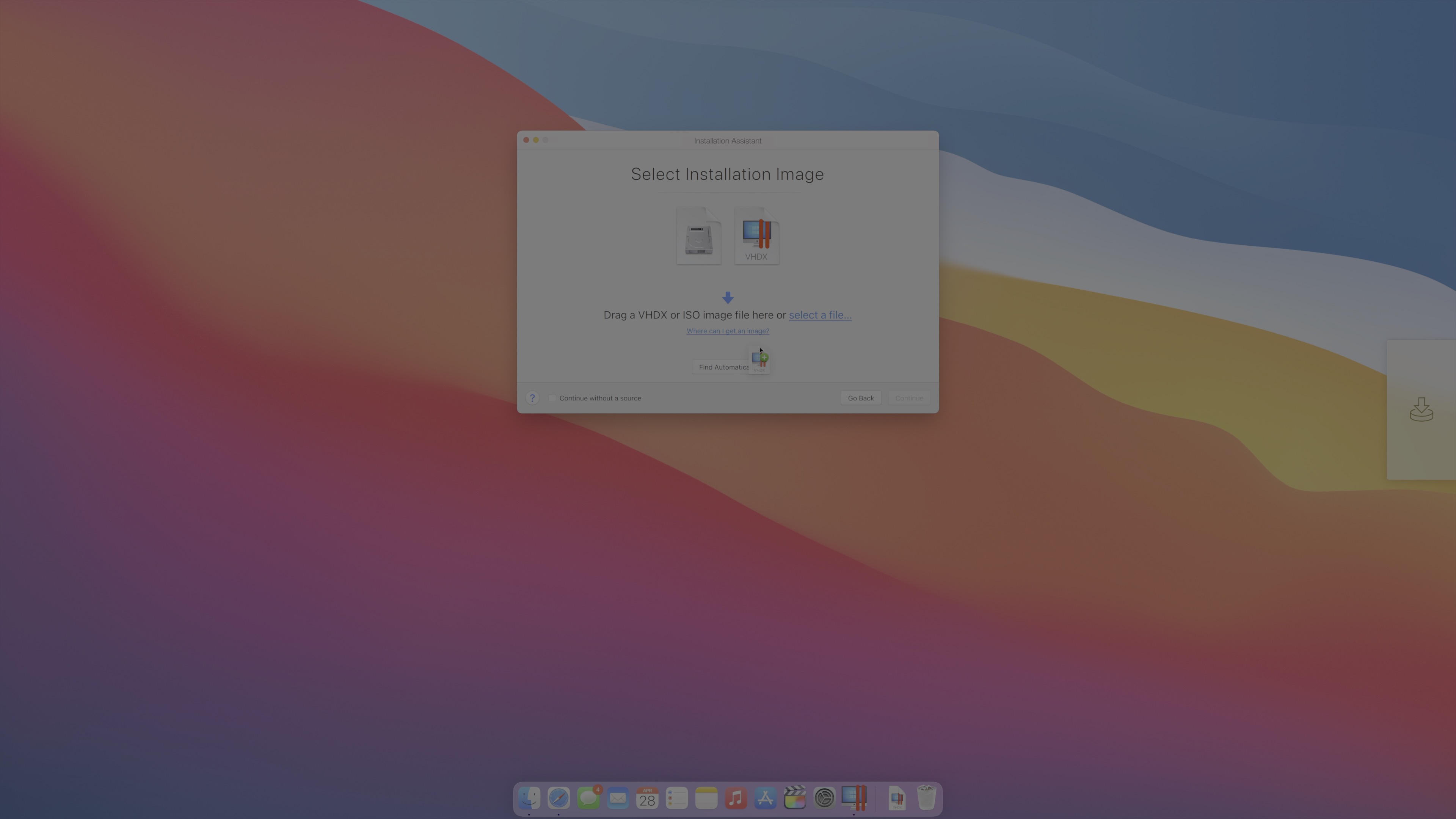 how to install windows 10 on mac m1 without parallels