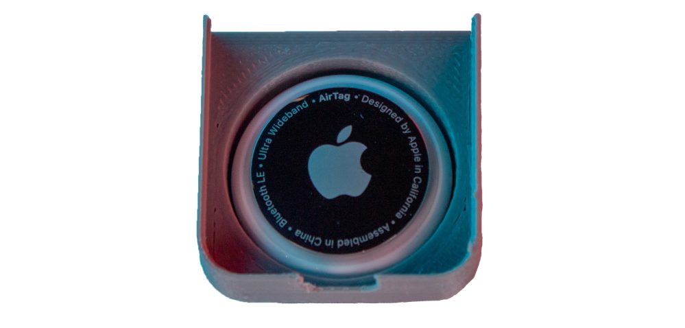 Apple AirTag Keyring Case Print in Place by MediaMan3D