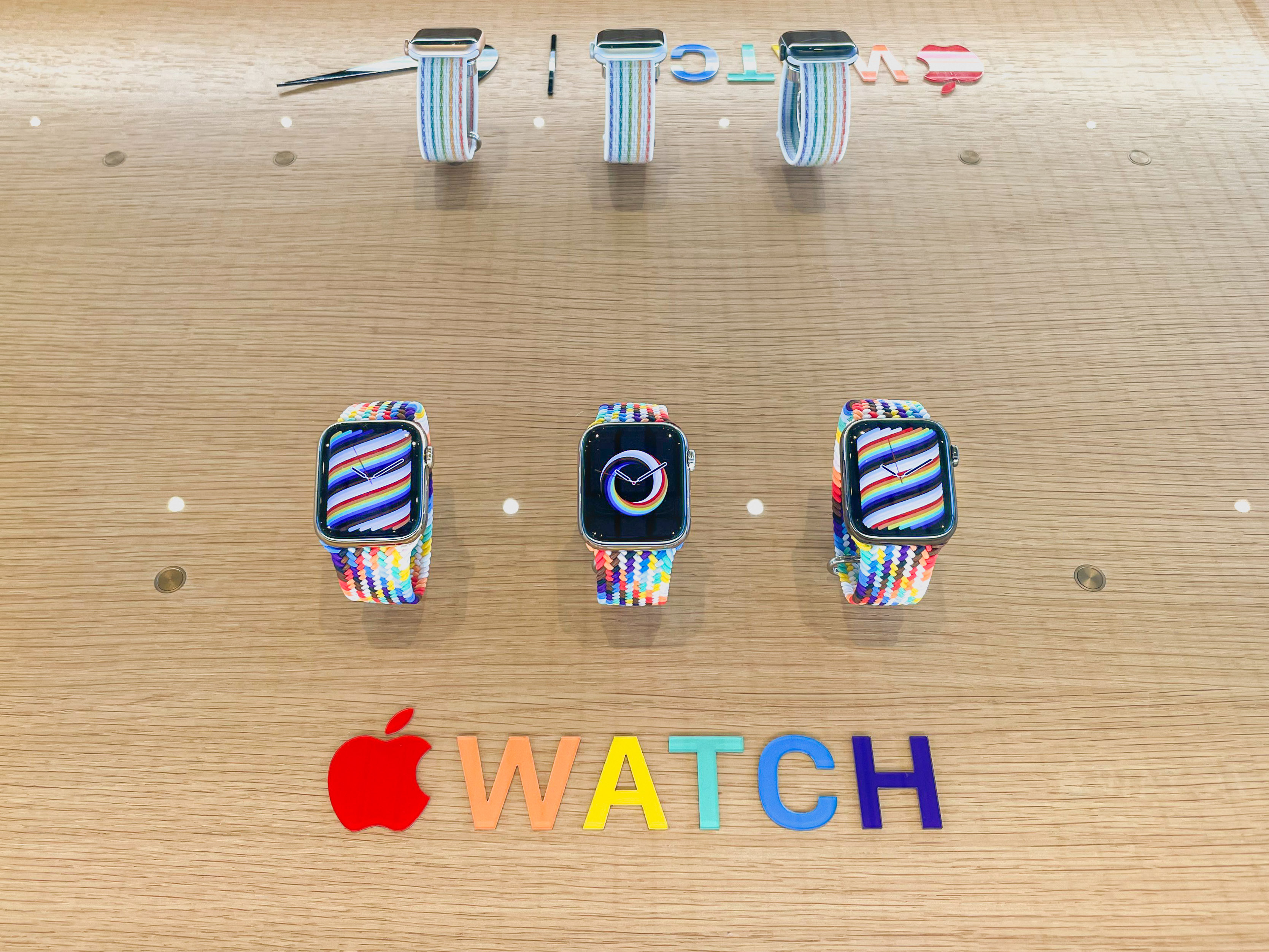 bureau Akrobatik propel 2021 Apple Watch Pride Edition bands featured at Apple Stores - 9to5Mac