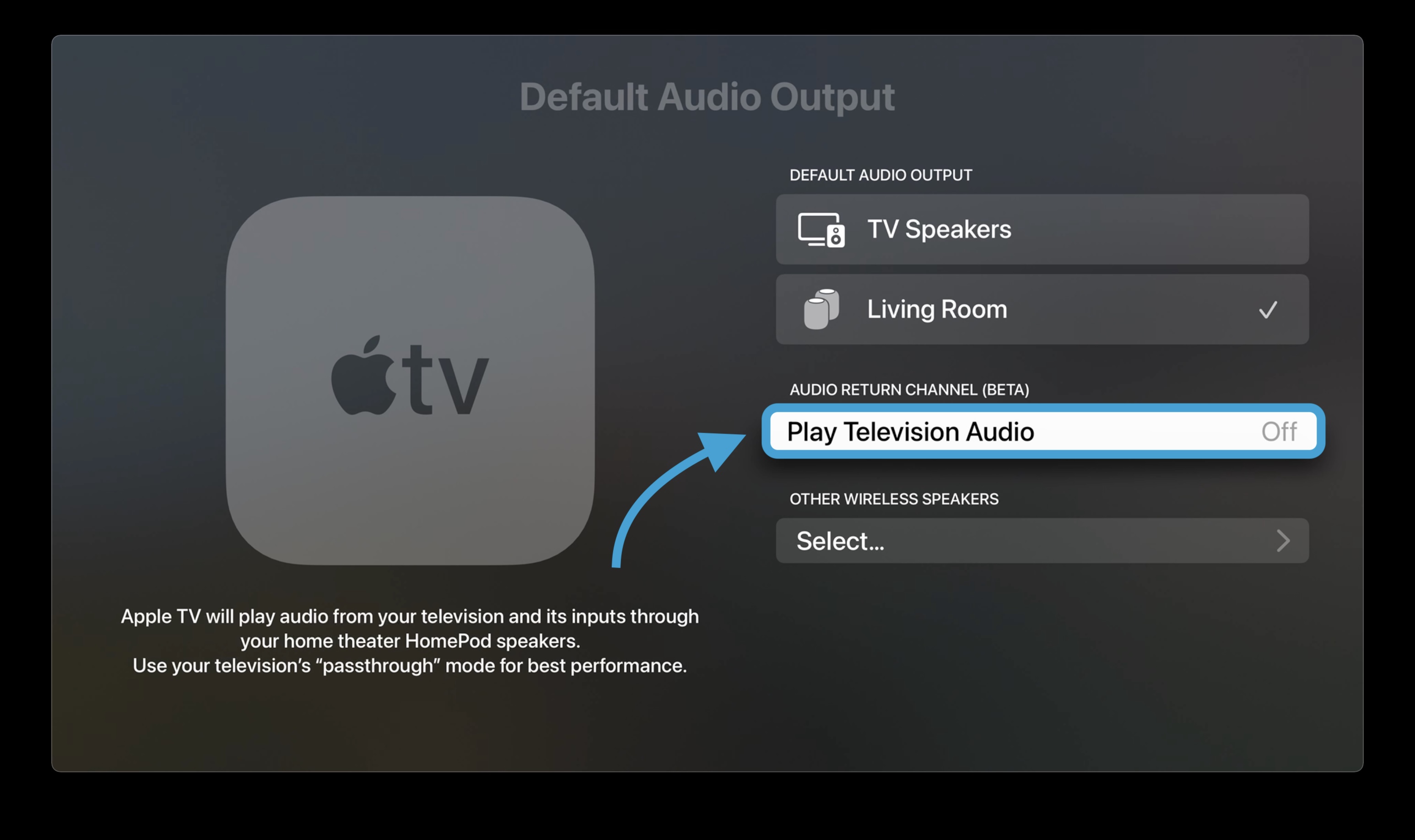 tjeneren heroisk billede How to set HomePod as Apple TV default speakers & use ARC - 9to5Mac