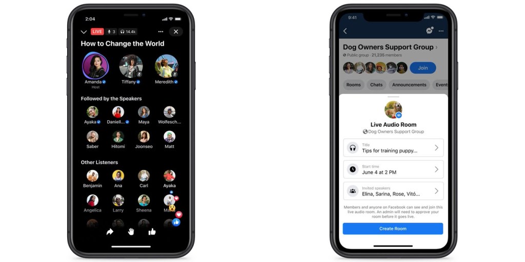 Facebook Live Audio Rooms Roll Out Today Hosts Need Iphone 9to5mac