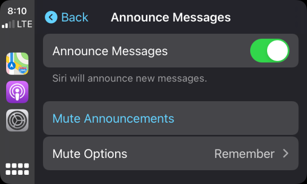 CarPlay in iOS 15: Announce Messages with Siri, Driving Focus customization, new wallpapers