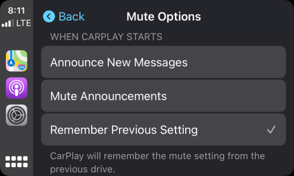 CarPlay in iOS 15: Announce Messages with Siri, Driving Focus customization, new wallpapers
