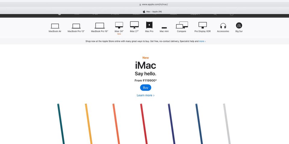 Mac sales in India tripled after online Apple Store opened