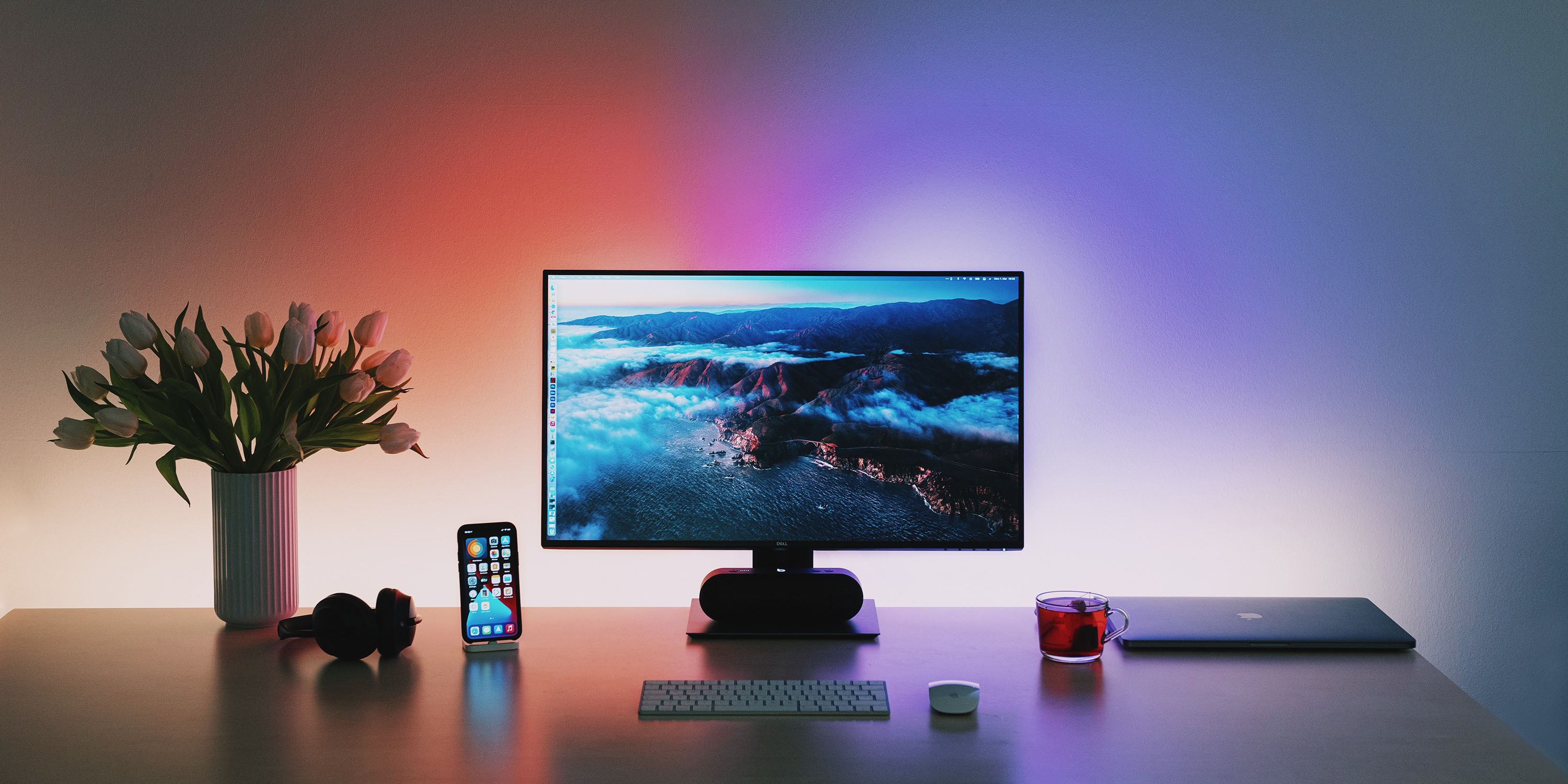 philips hue desk