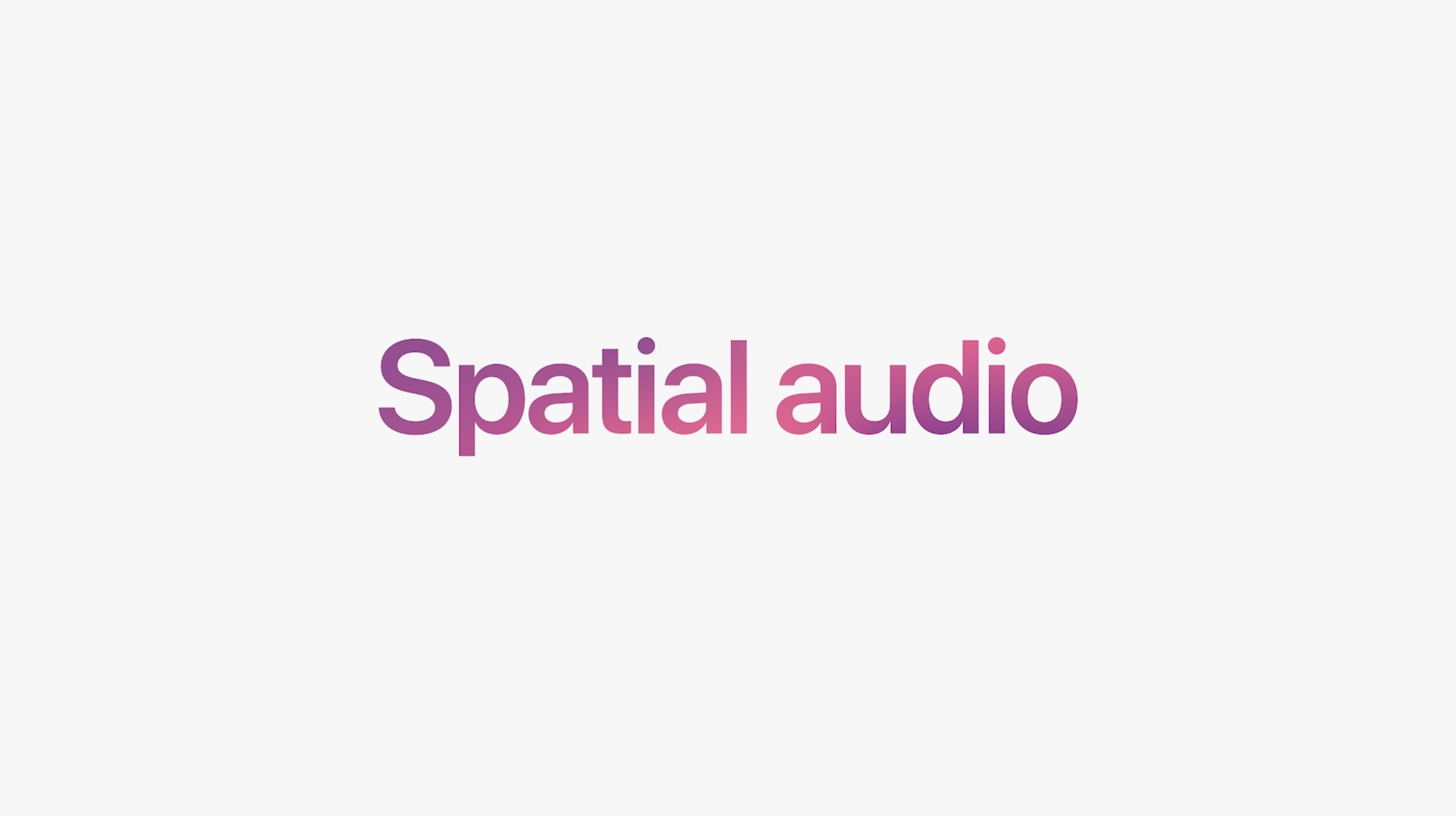 Spatial audio