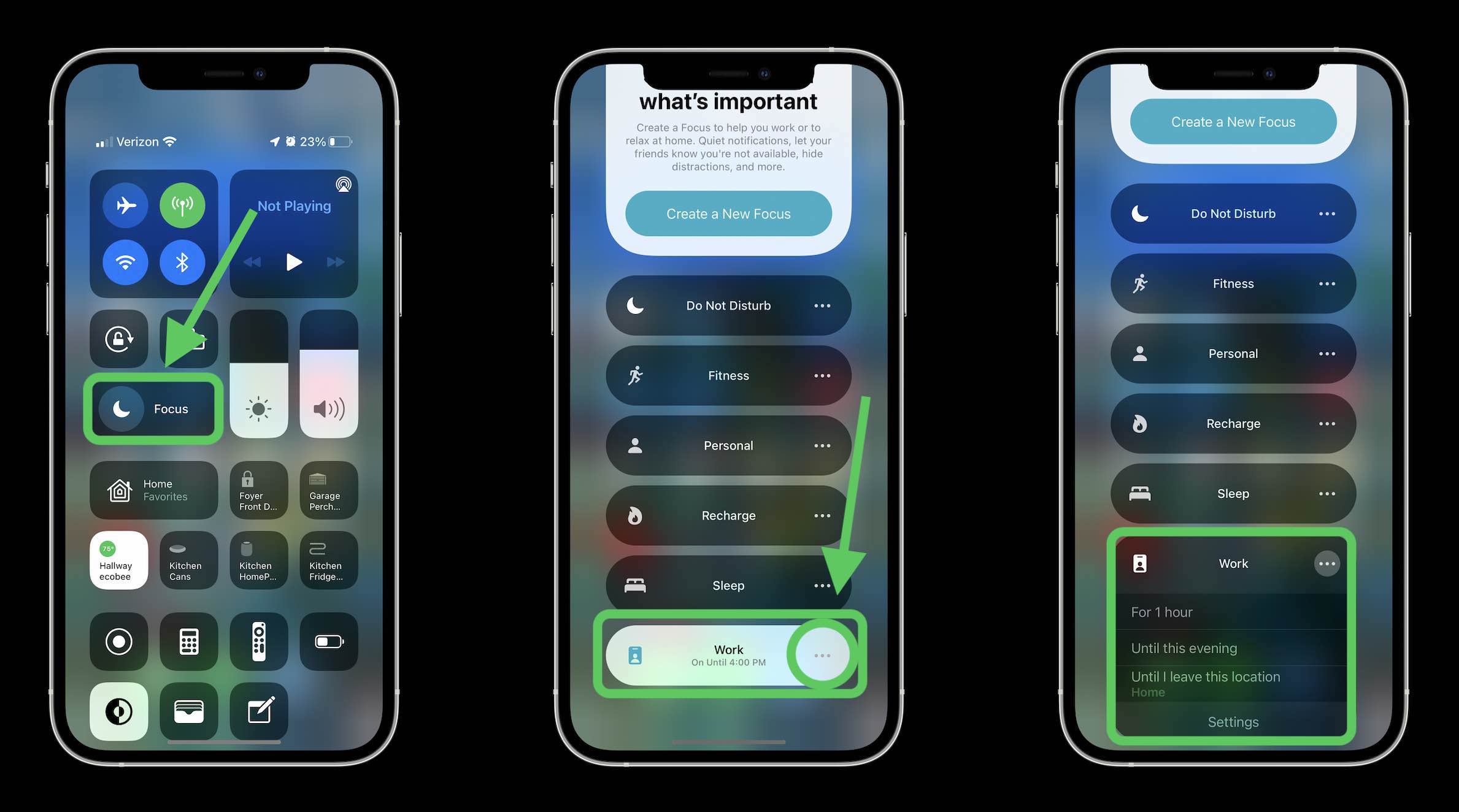 iOS 15 focus mode for better productivity apps