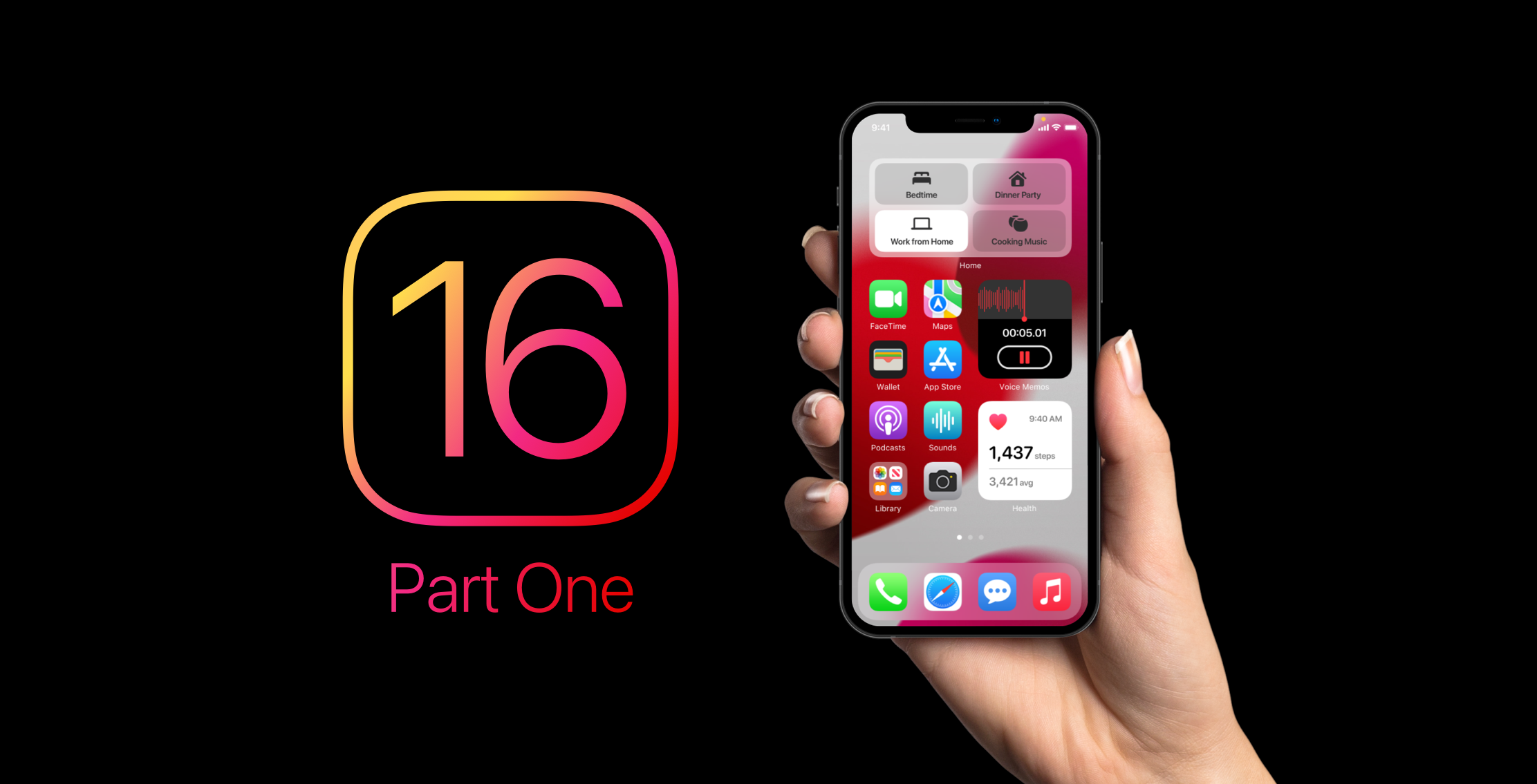 Concept Part 1: What we'd like to see next year in iOS 16, and why