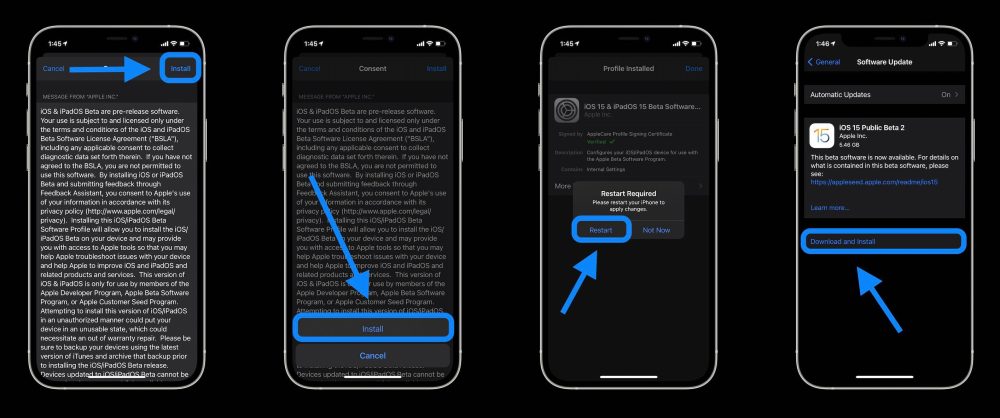 Imposible Instalar La Actualizacion Ios 15