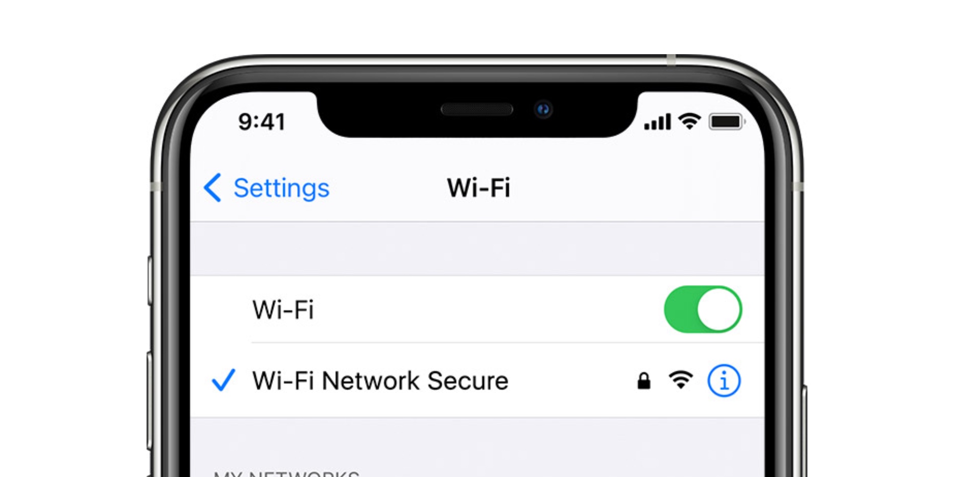 A specific network name can completely disable Wi-Fi on your iPhone