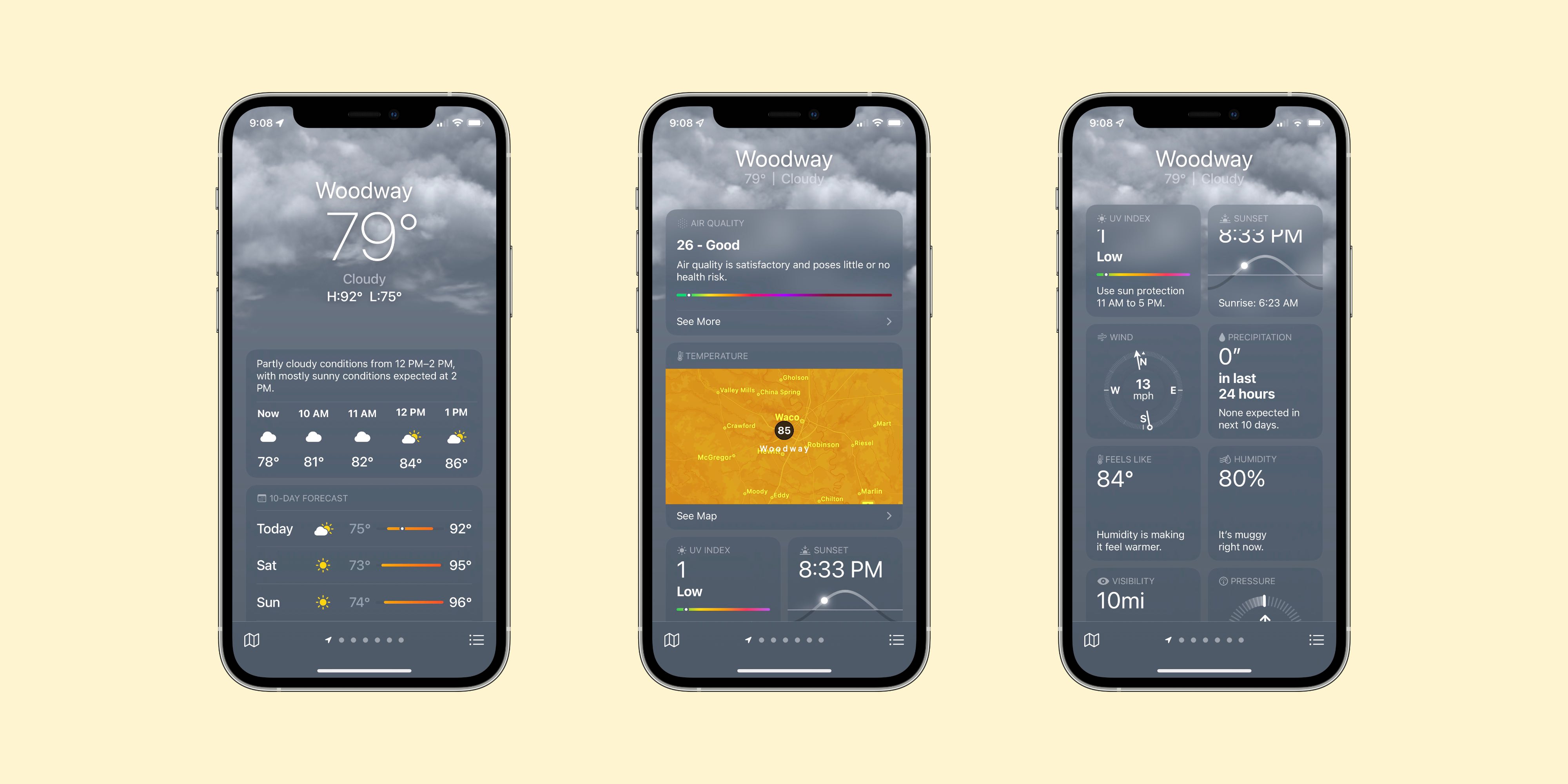 Hands-on: iOS 15 brings an all-new Weather app with maps, animations, and  more - 9to5Mac